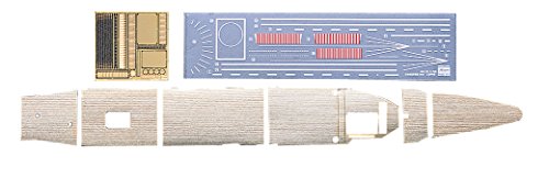 Pont en bois Akagi Hasegawa 1/700 pour remplacer le plastique et supprimer l'effet jouet