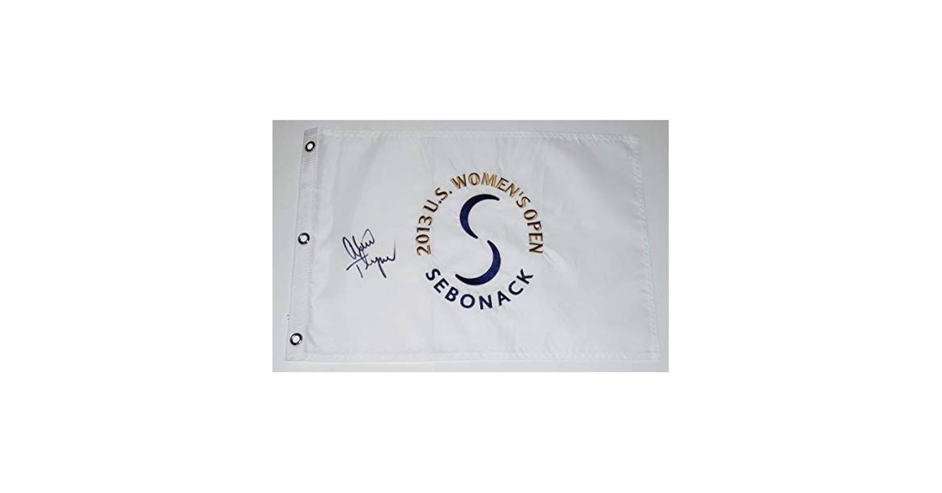 Amazon.com: Lexi Thompson Autographed Womens Open Golf Flag