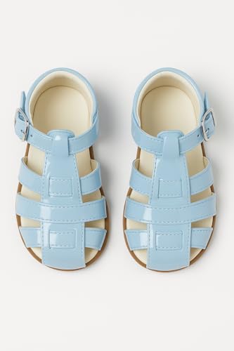 Unisex Patent Leather Kids Sandals Shoes - Comfortable & Stylish Daily Summer Footwear3