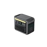 Anker Solix C1000 Portable Power Station ポータブル電源 1056Wh 58分急速充電 高出力AC(定格1500W / 瞬間最大2000W / SurgePad 2000W, 6ポート) 長寿命10年 リン酸鉄 コンパクト設計 拡張バッテリー対応(別売り) パススルー機能 アプリ遠隔操作 キャンプ 節電対策 停電対策 防災安全協会推奨 (ダークグレー)
