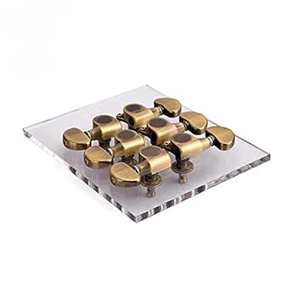 KESHUO Bronze 3R3L Guitare Électrique 1:18 Têtes De La Machine Têtes De Machine À Réglage Tuners avec des Vis De… - Les Beatles, Paul McCartney, John Lennon, RIngo Starr, George Harrison KESHUO Bronze 3R3L Guitare Électrique 1:18 Têtes De La Machine Têtes De Machine À Réglage Tuners avec des Vis De… – Image 3