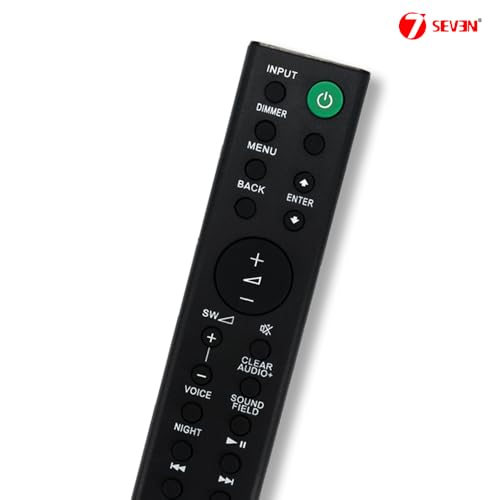 Image of 7SEVEN RMT-AH200U Compatible with Wireless 2.1 Sound Bar Remote Control and Suitable for HT-CT390 HT-RT3 HT-RT4 HT-RT40 Model's - Match Remote Control with Original for Optimal Compatibility