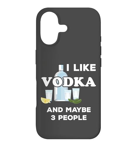 Vodka Lover I Like Vodka and Maybe 3 People �X�}�z�P�[�X iPhone 17 �p