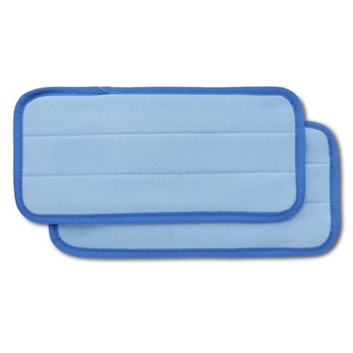Unger Professional ProClean Indoor Window Cleaning Replacement Pads, 2 Pack, Hold Dust and Dirt...