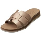 Skechers - DESERT KISS LOW PEAK LOOK, Sandalias deslizantes Mujeres, GOLD,