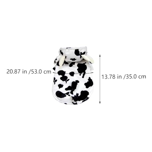 Disfraz para perros con capucha de felpa Mipcase XL miniatura 2