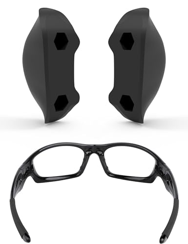 Image of ToughAsNails Replacement Nose Pads Pieces for Oakley Straight Jacket 2007 Sunglasses - Low Bridge Fit
