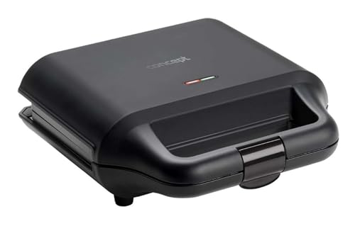 Concept SV3055 Sandwich Maker 4 in 1 700 W Moderno rivestimento antiaderente nero