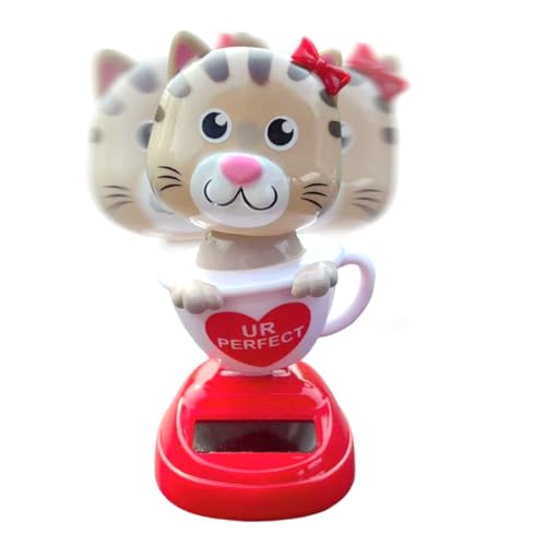 Decoración para salpicadero, figuras de gato bailando, decoración de tablero de automóvil, figuras decorativas para interiores de automóviles, sedán, camión, SUV, RV, hogar, escritorio, dormitorio