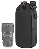 Almacenamiento rápido y sencillo: El cierre con cordón facilita el acceso a la bolsa para lentes y su almacenamiento. El cierre a presión evita la apertura accidental.