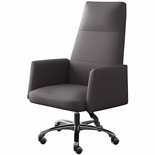 GLETSF Silla De Oficina Ejecutiva Silla para Computadora De Casa Respaldo Alto Tela De Nanotecnología Reclinable A 160° Sillón De Negocios Apoyabrazos Fijos Base Resistente Unisex R-Huise-1