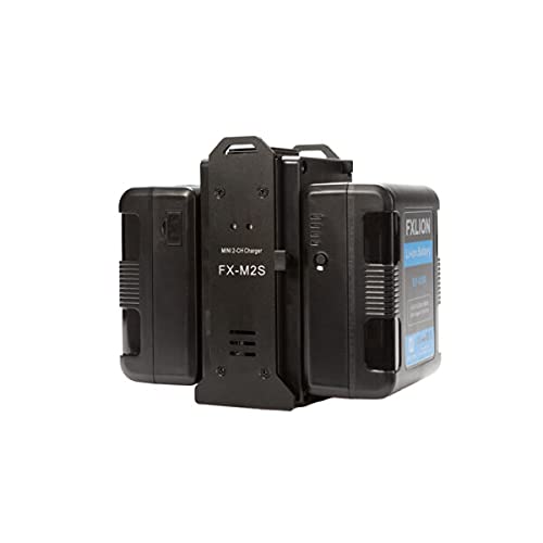 FXLION Mini Charger FX-M2S Offers 2 Amps of Charging Current for simultaneous Charging of Two V-Moun