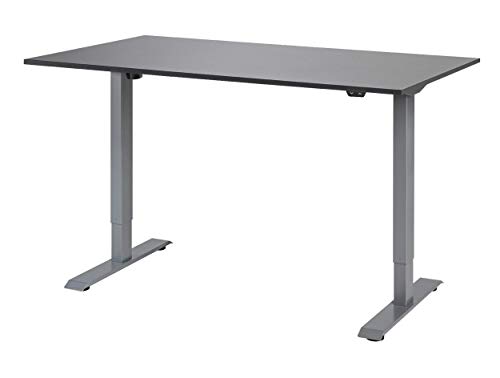 Preisvergleich Produktbild ProErgo Lambda / Elektrisch Tisch Höhenverstellbar / Schreibtisch Höhenverstellbar Elektrisch / Height Adjustable Desk / Table Top / Electric Desk / Sufenlos Verstellbar / (Anthrazit, 1600x800x18)