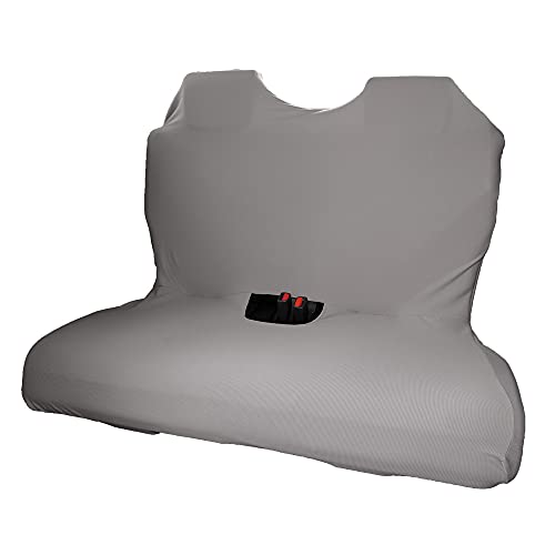 ココトリコ(cocotorico)【伸びるシートカバー(ベンチシートタイプ)】1枚入 後部座席対応 リフィットシートカバー 軽自動車 洗える フリーサイズ 汎用 おしゃれ かわいい(ライトグレー)/日産 デイズにも対応 他の適合は商品説明欄参照