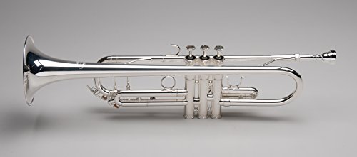 Tempest Bb GABRIEL Trumpet Silver Plated 3 Fast Piston Monel Valves Solid Manufacturing 5-Year Warranty
