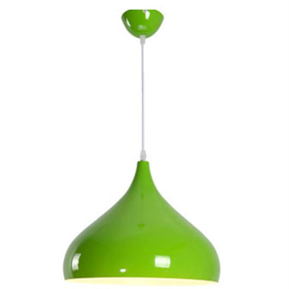 Lámpara Industrial con diseño de macarrón, accesorios de iluminación decorativos para la iluminación de la Isla de la cocina, lámpara colgante para comedor, Elegante farol de Meta