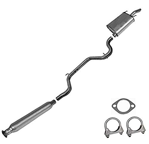 muffler resonator exhaust cat back kit fits: 2000-2002 Chevy Impala 3.4L