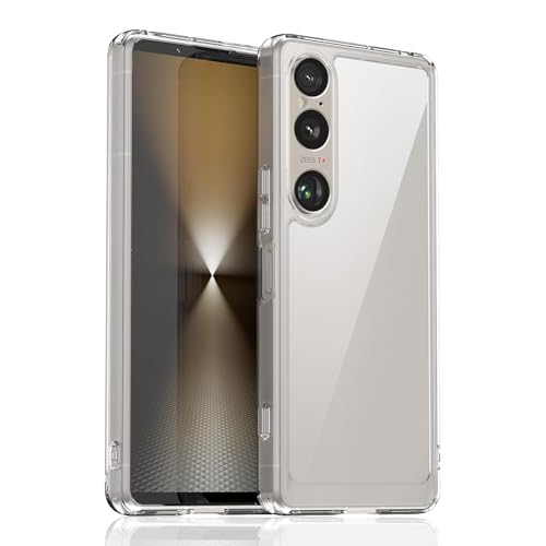 Ή Sony Xperia 1 VI P[X یP[X yTPU  S Sʕی Ռzz Jo[w veN^[ VF No[ NA \tg VF veN^[ VF