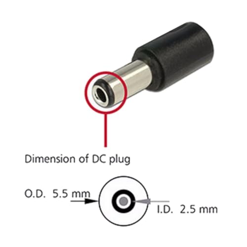 Miniatura 8 de Jandei - Fuente De Alimentación Transformador Enchufable 110 220v Ac A 12v Dc 12w 1a, Cable 1m Y Conector Hembra. Instalación En Interior Ip20, Para Tira Led, Neón O Dispositivos De Bajo Voltaje