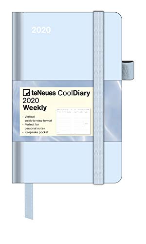 Preisvergleich Produktbild Cool Diary Ice Blue / Water 2020 - Weekly Planner - 9x14cm - Buchkalender - Taschenkalender - Wochenübersicht