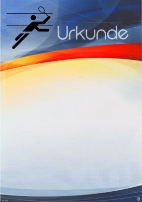 Badminton / 720 / 571 / / PC-Urkunden (170 g/m²) 50 Stk