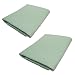 Produktbild 2er Pack Matratzenauflage (50 x 75 cm), Inkontinenzauflage, wasserdicht, waschbar - Saugvlies, Inkontinenzunterlage, Mint