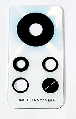 Docile Back Rear Camera Lens Glass Compatible with Infinix Note 12i 2022 : Alpine White