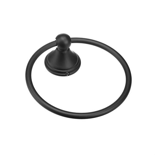 Amazon Basics AB-BR807-FB Towel Ring-Modern, 1-Piece, 7.96 Inch, Flat Black Amazon Basics AB-BR807-FB Towel Ring-Modern, 1-Piece, 7.96 Inch, Flat Black