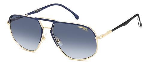 Carrera 318/S lunettes de soleil homme bleu et or élégantes pour l'été