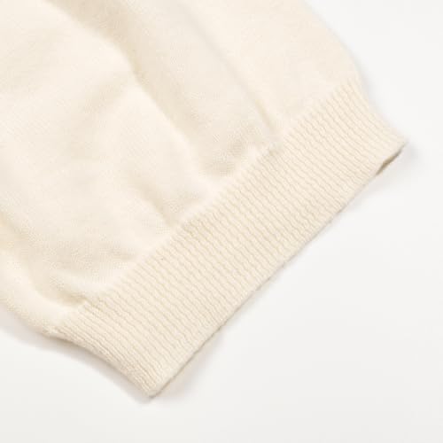 Camisa Polo para Hombre OXKNIT de Manga Corta con Bordado Retro Beige miniatura 6