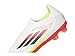 Adidas Unisex-Adult F50 League Laceless Firm Ground/Multi Ground Soccer, White/Black/Solar Yellow, 11