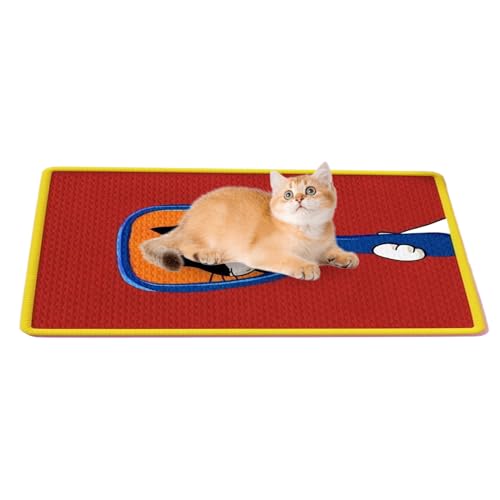 Tapis à griffures autocollant pour chat d'intérieur, planche adhésive - 2