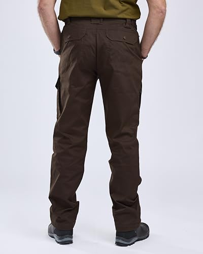 Pinewood Herren Finnveden Outdoorhose - Wanderhose für Herren - Atmungsaktiv, langlebig & wasserabweisend Dank umweltfreundlicher Imprägnierung & gewachster Oberfläche - Mit Stretch für extra Komfort