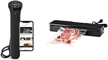 Anova Culinary | Sous Vide Precision Cooker Nano (750 Watts) & Vacuum Sealer Accessory | Bundle | Anova App Included Anova Culinary | Sous Vide Precision Cooker Nano (750 Watts) & Vacuum Sealer Accessory | Bundle | Anova App Included