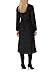 s.Oliver Black Label Midi Samtkleid Langarm