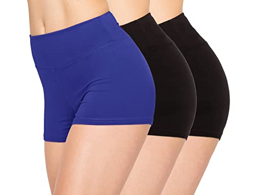 Image of ALWAYS 3 Pack Yoga Shorts - Super Soft Slip Shorts for Women