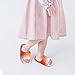 Cloud Slides for Kids Comfy Soft Cushioned Slides Fashion Gradient Color Cartoon Slippers Slip On Beach Slide (Orange, 12 Little Child)