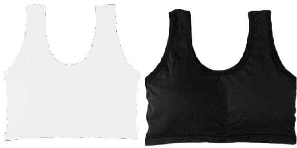 Cotton Full Coverage Non Padded Wire Free Air Sports Bra for Women (Pack of 2)-picture-33