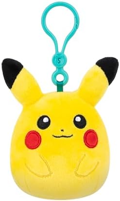 Squishmallows Original Pokémon Pikachu Clip - Ultrasoft Official ...