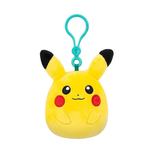 Squishmallows Original Pokémon Pikachu Clip - Ultrasoft Official Jazwares Plush