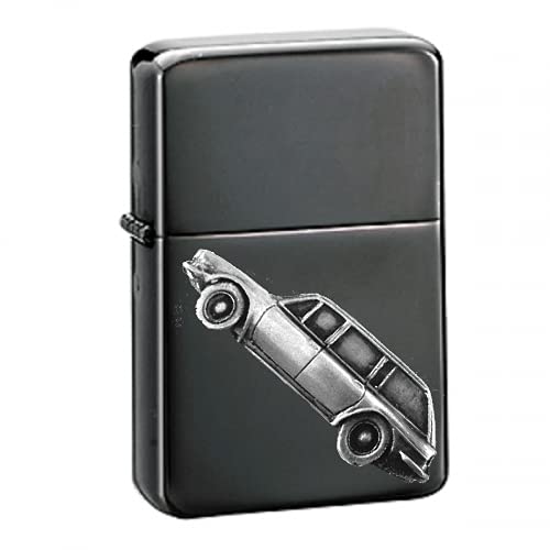Briquet à essence résistant au vent avec couvercle rabat ref264