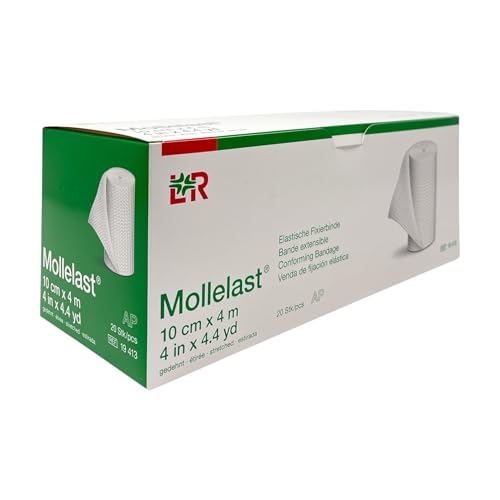 MOLLELAST Binden weiss 10cmx4m, 20 St