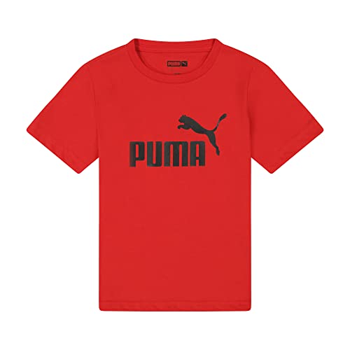 Puma Boys' No. 1 Logo T-Shirt, Red, 4T #TOP3