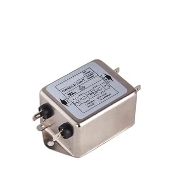 Filtre EMI, Filtre Secteur 220V, CW4L2-20A-T, Filtre Réseau Monophasé, Filtre de Puissance EMI