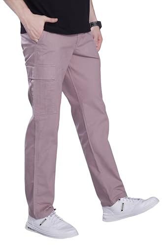 Image of DIVISIVE Men's Loose Fit Linen Blend Cotton Cargo Pants
