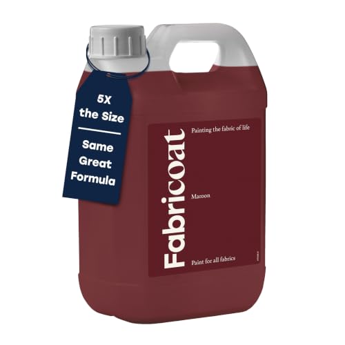 Fabricoat Peinture Textile Restaure ou Change la Couleur des Tissus – S’applique Directement...