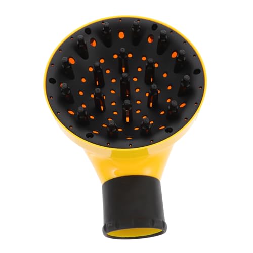 FRCOLOR Casco Asciugacapelli Per Ricci Ondulati Fini E Spessi - Diffusore Per Crespi - Distribuzione Uniforme Del Calore Migliora La Consistenza Dei