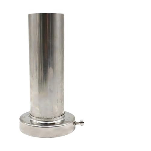 Silenciadores de coche Silenciador de escape cromado inoxidable para coche, Universal, no ajustable, 85mm, 3,5 '/98mm, 4''/110mm, 4,5'(110mm)