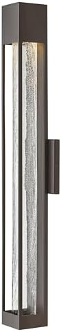 Hinkley Vapor Modern One Light Large Outdoor Wall Mount, Bronze