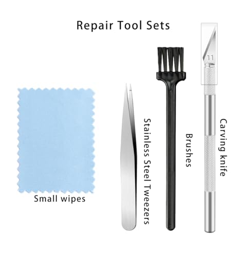 Image of 2 Packs Rear Camera Lens Glass Replacement for iPhone 7 Plus /iPhone 8 Plus Camera Glass Lens Replacement with Repair Tools Kit